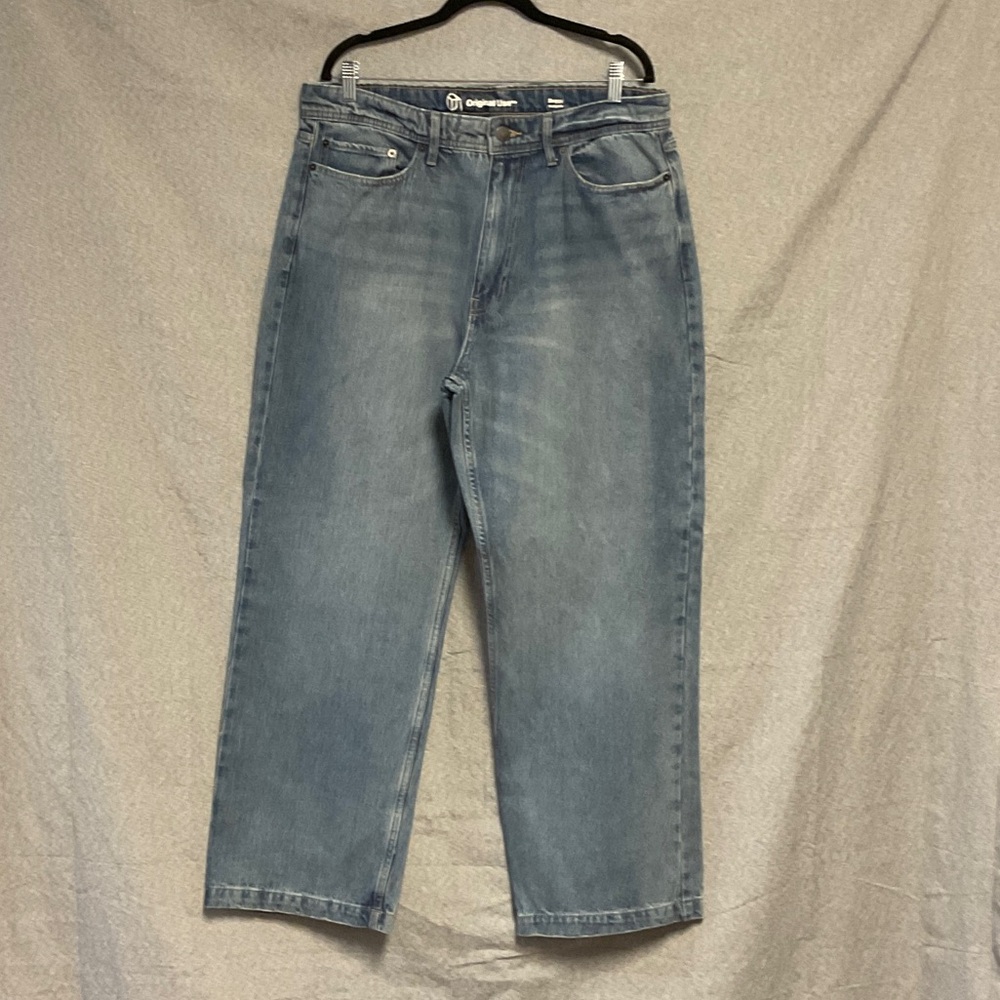 Original Use Relaxed Fit Light Blue Jeans
